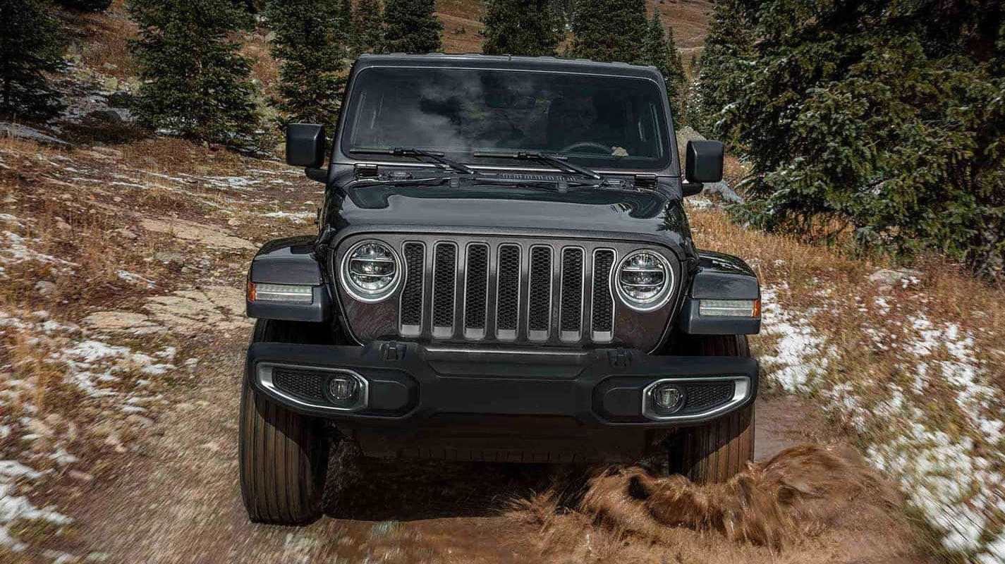 2019 Jeep Wrangler Front Gray Exterior